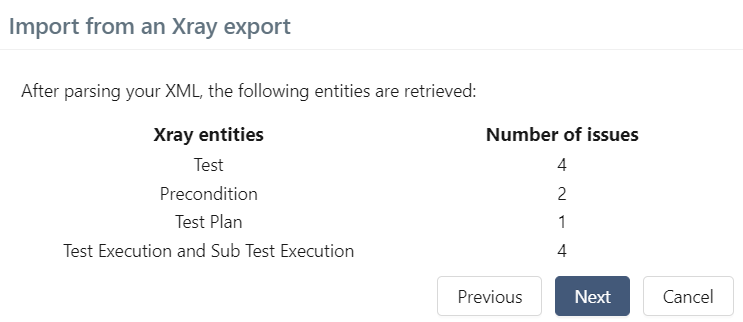 Import Summary