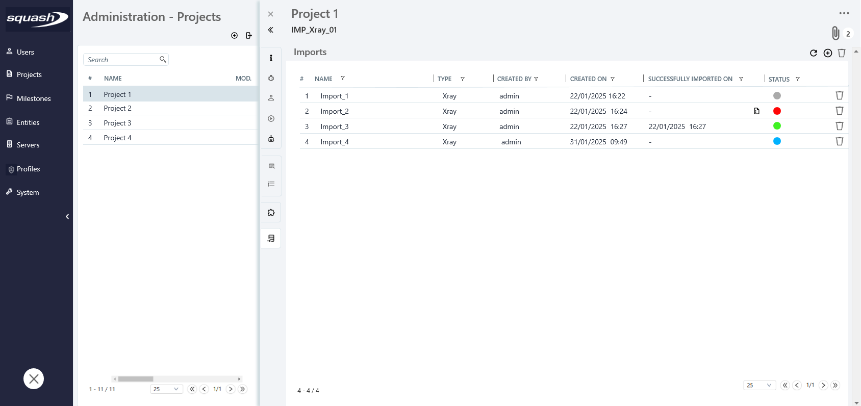 Project Imports