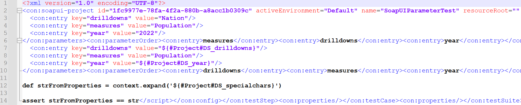 SoapUI example