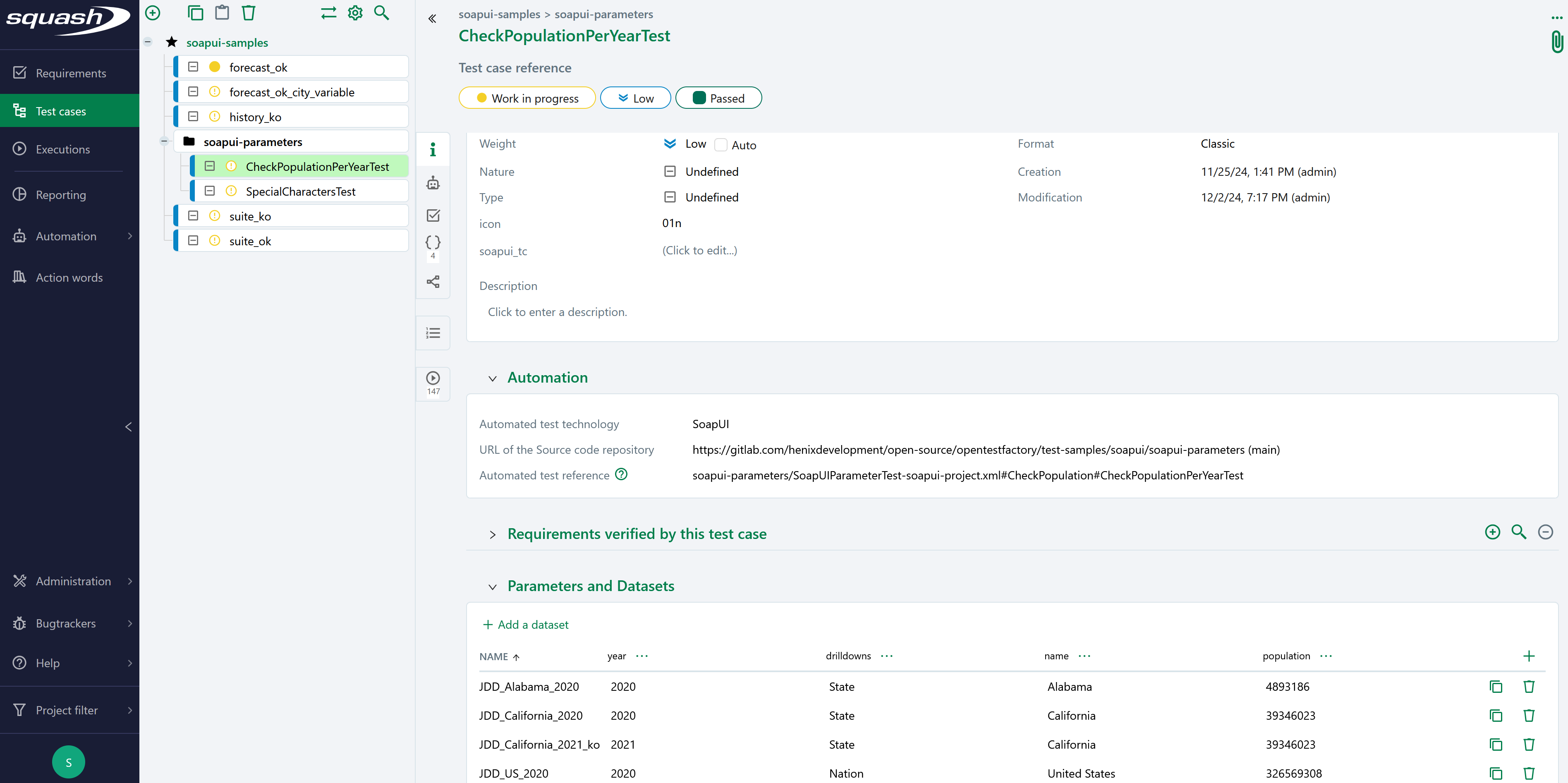SoapUI example