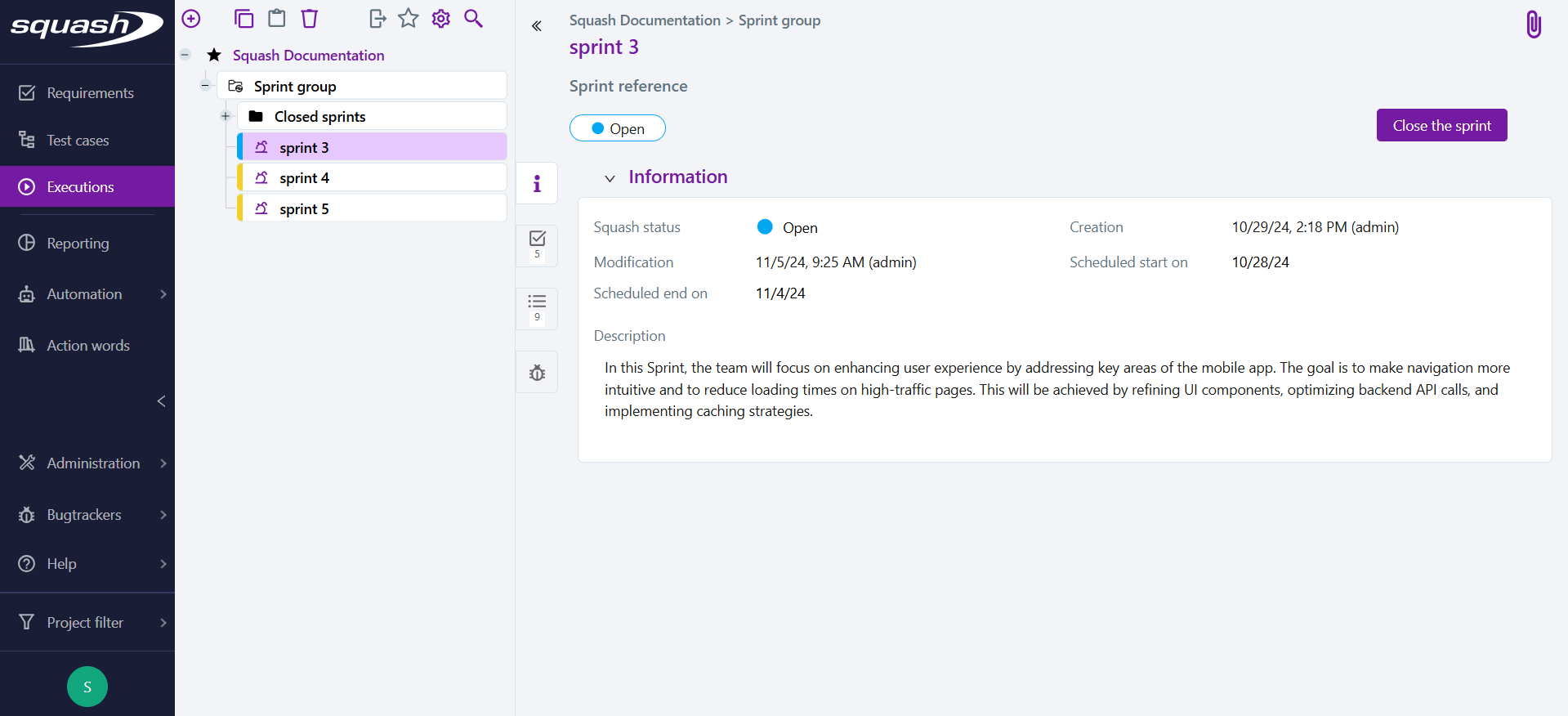 What is a sprint?