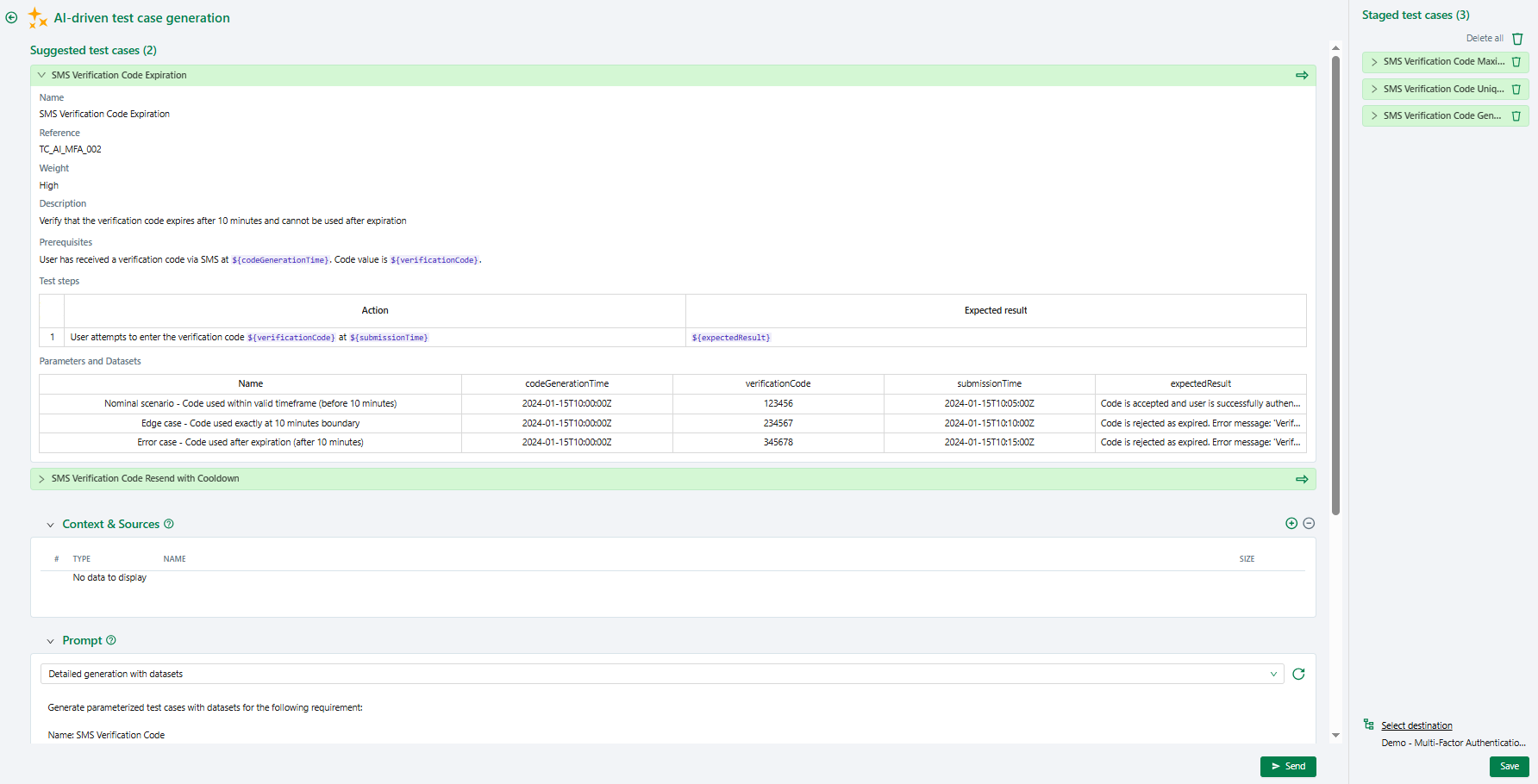 Detailed suggestion with importance, reference, and datasets