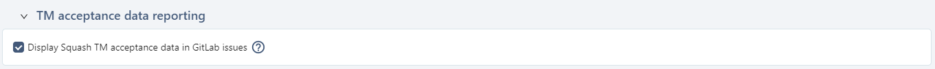 Squash to Gitlab reporting fields